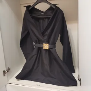 لباس کمربندی مشکی مجلسی