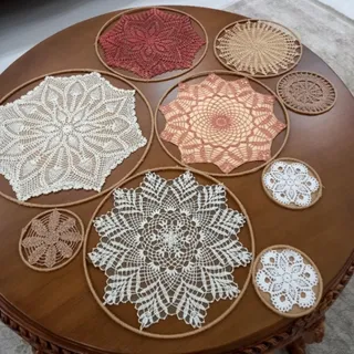 دیوارکوب قلاب بافی