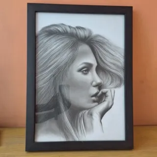 تابلوی سیاه قلم