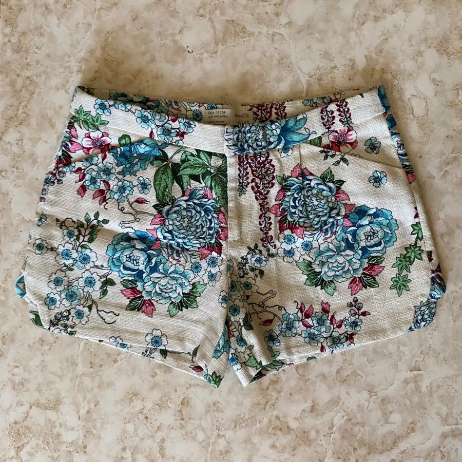شلوارک کتان نخ زارا