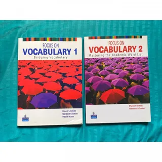 Focus on vocab 1 & 2 کتاب