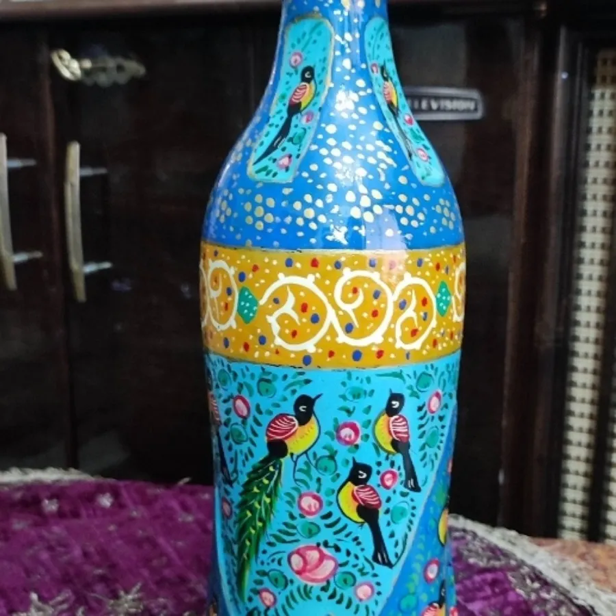 بطری نقاشی شده
