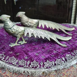 جفت مجسمه برنجی