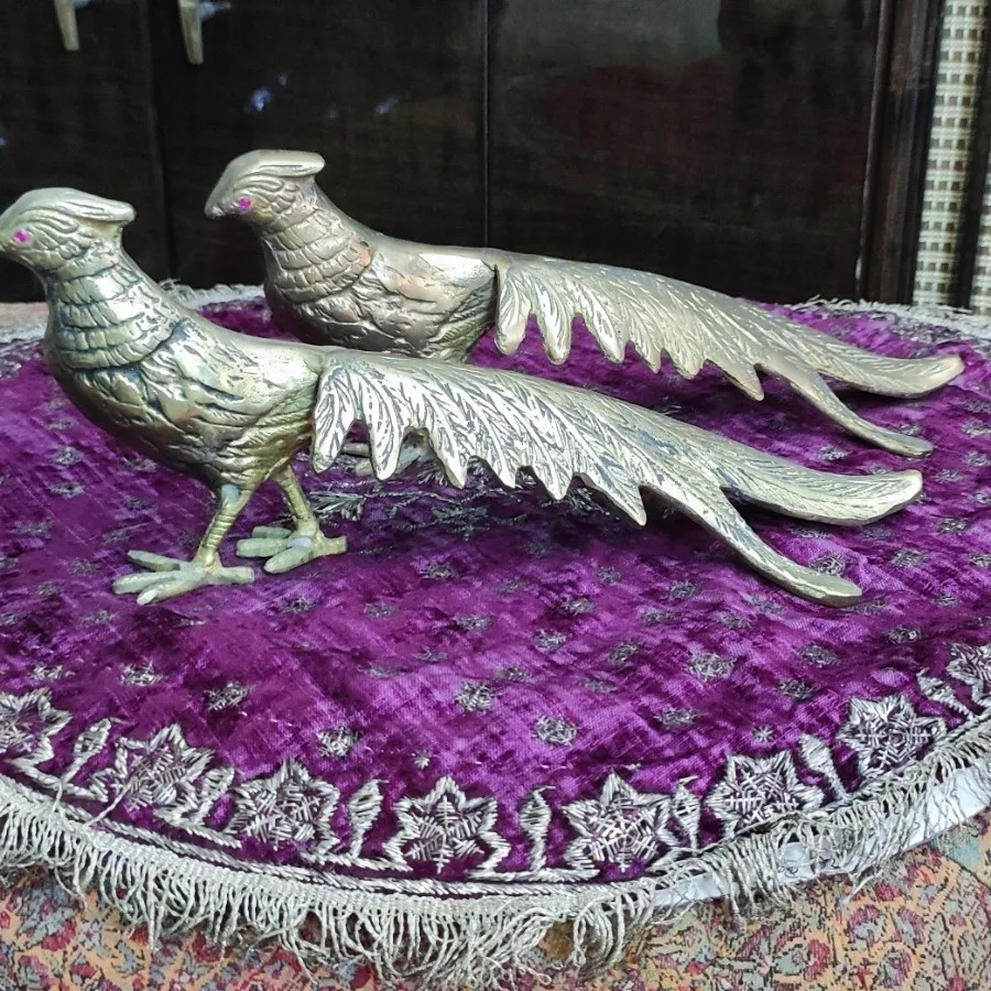 جفت مجسمه برنجی