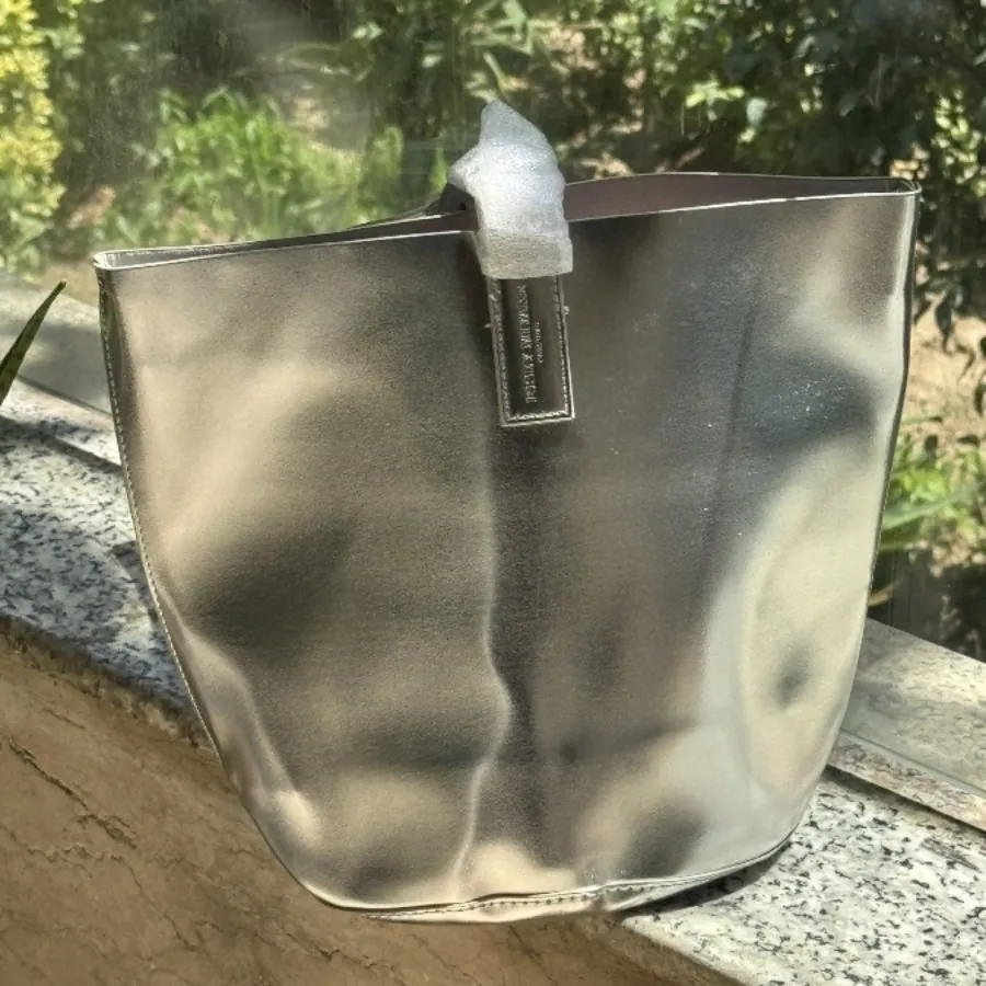 کیف نقره ای