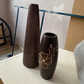 دو عدد گلدان
