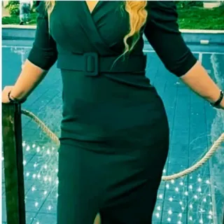 پیراهن کرپ مجلسی زنانه