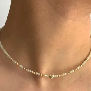 گردنبند قلب و گوی