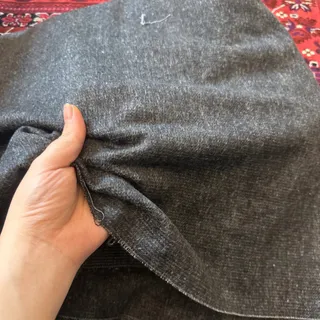 پارچه نیم فوتر ذغالی