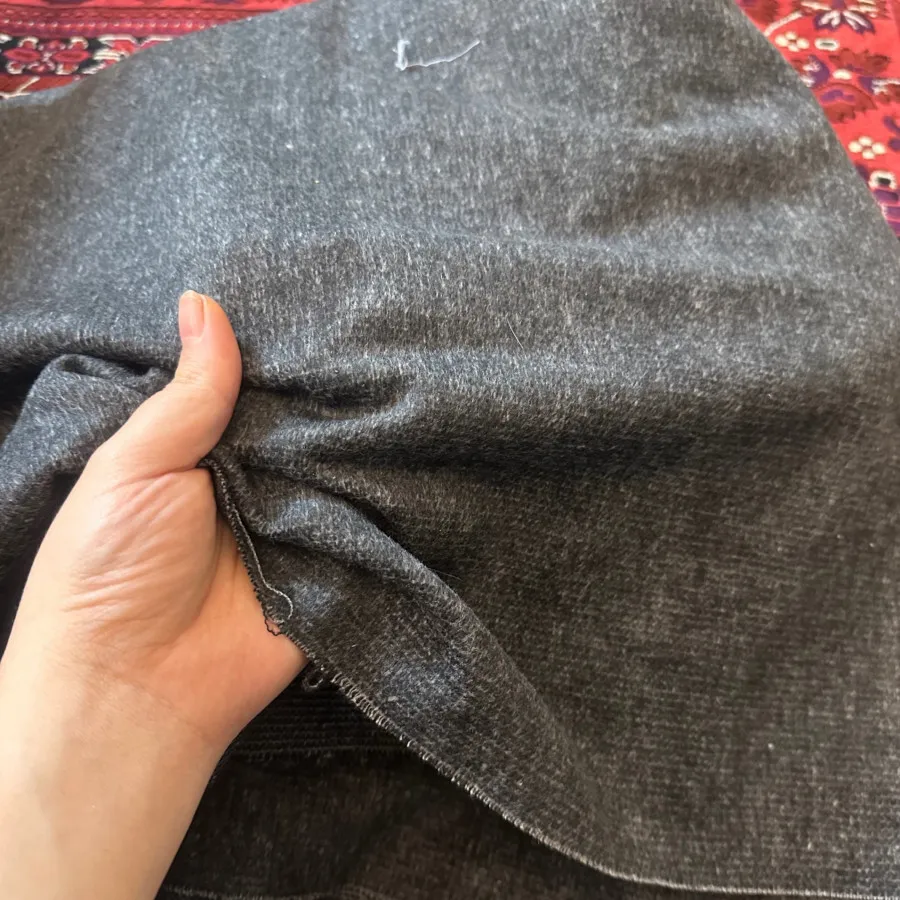 پارچه نیم فوتر ذغالی