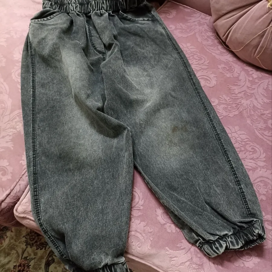 شلوار جین ذغالی