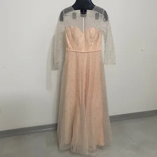 پیراهن مجلسی صورتی