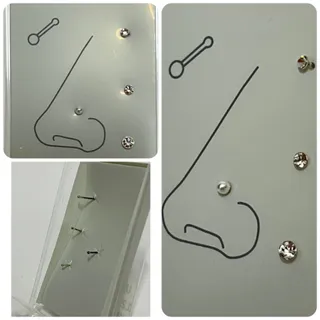 حراج پک پرسینگ بینی نقره