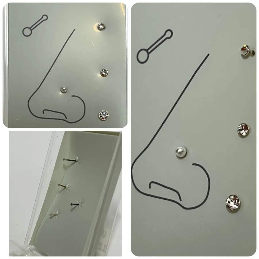 حراج پک پرسینگ بینی نقره