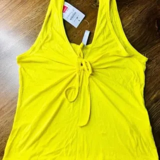 تاپ تمام نخ گره جلو H&M
