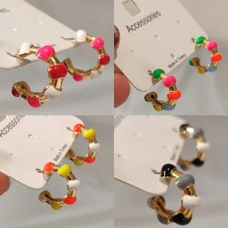 گوشواره میناکاری ترک