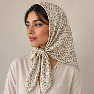 روسری ساتن ابریشم