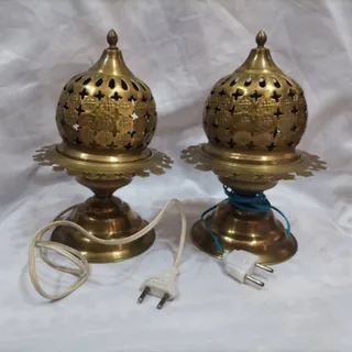 چراغ خواب برنجی آنتیک