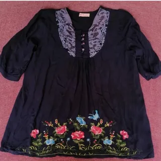شومیز گلدوزی