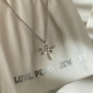 گردنبند آبکاری نقره برند