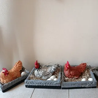 مجسمه دکوری مرغ خانگی