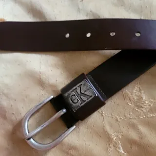کمربند چرم اورجین برند CK