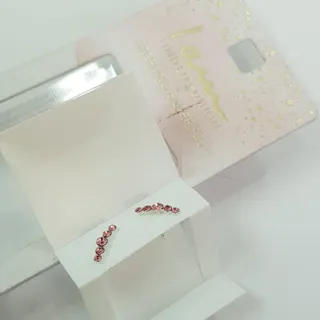 گوشواره گلگوش نقره 925