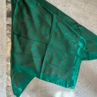 روسری سایز بزرگ سبز