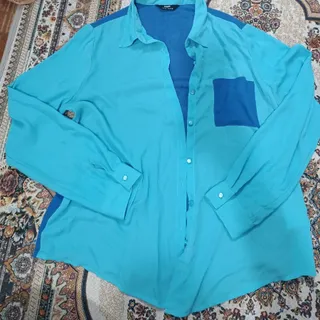 شومیز وارداتی دو رنگ  خاص