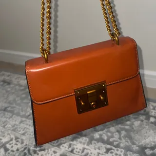 کیف چرم شتری گوچی