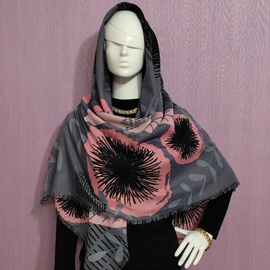 روسری نخی قواره بزرگ