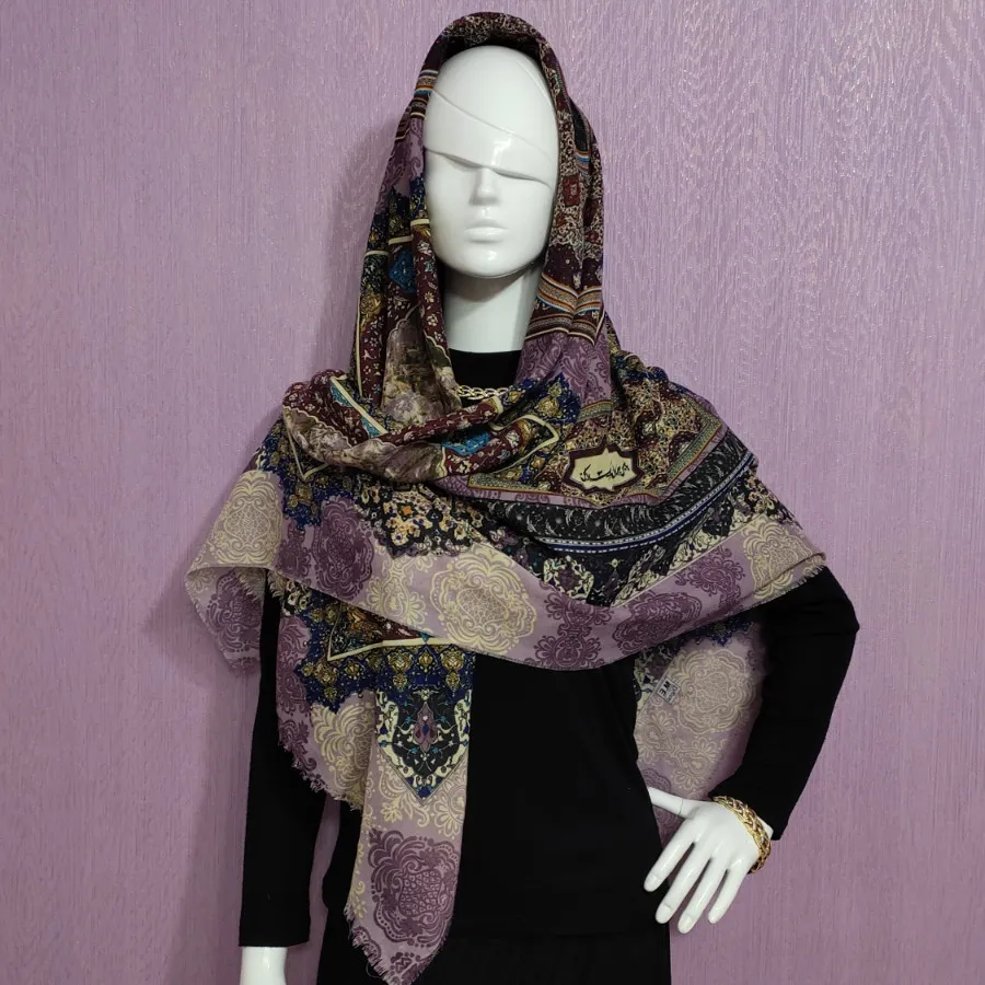 روسری نخی قواره بزرگ