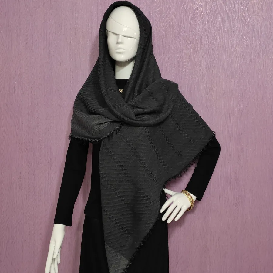 روسری نخی گرم بالا