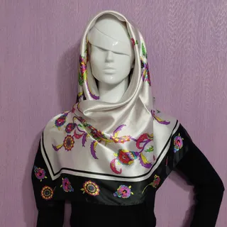 روسری ساتن مجلسی