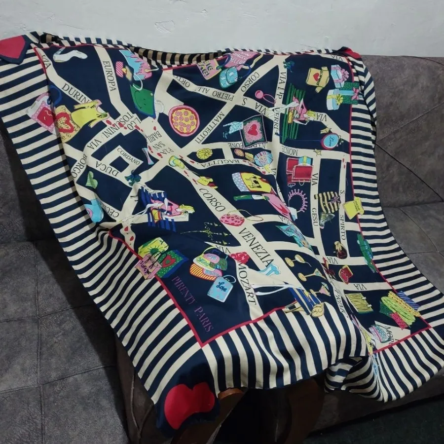 روسری ساتن
