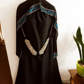 مانتوعربی نگینجواهر دوزی