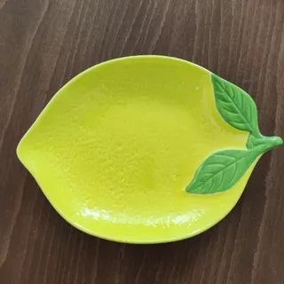 بشقاب طرح  لیمو