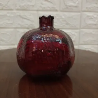 انار شیشه ای، گلدان