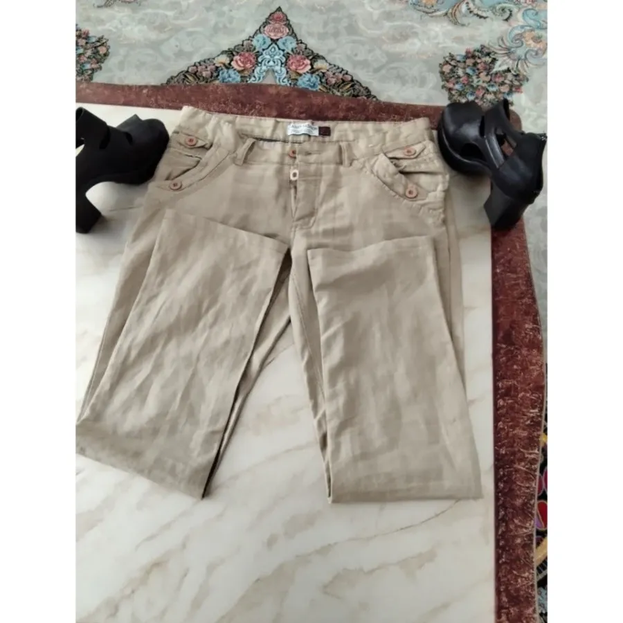 شلوار راسته کنفی اصل