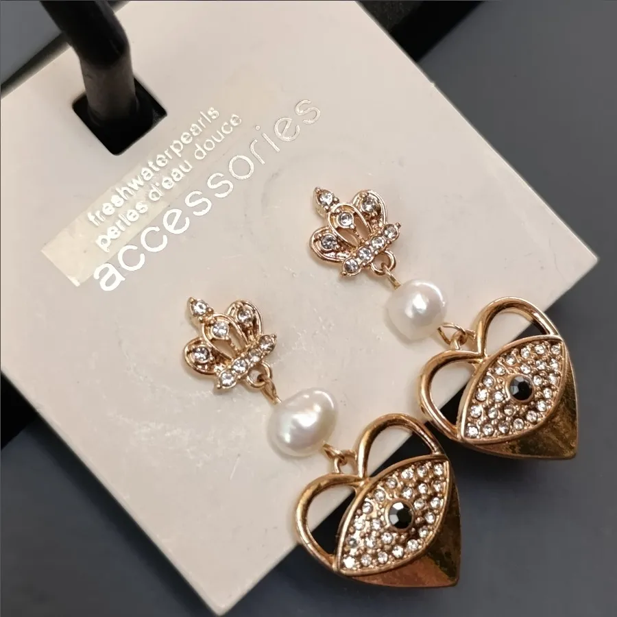 گوشواره مجلسی مروارید اصل