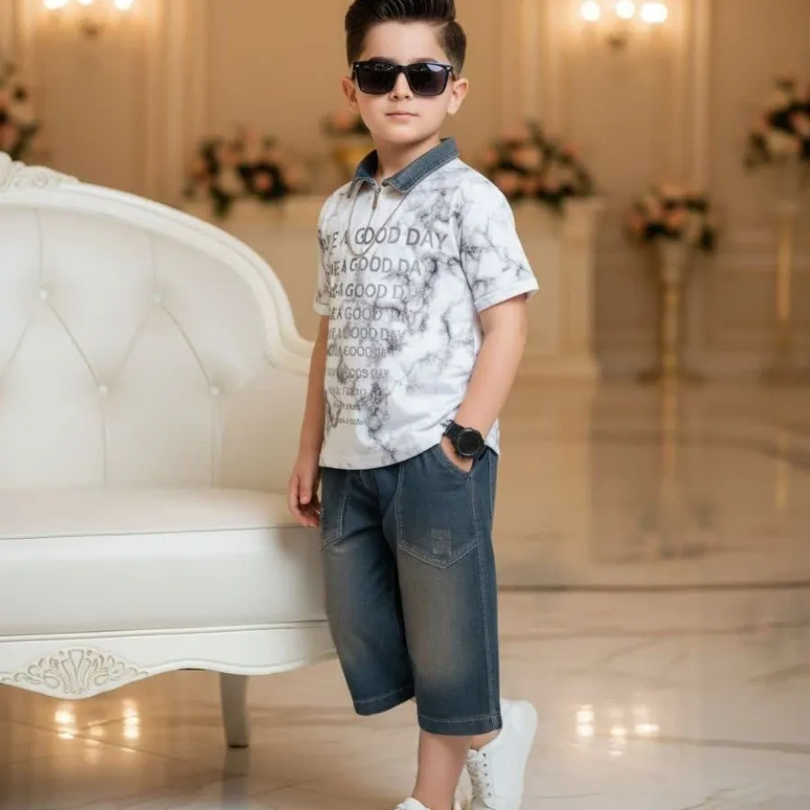 تیشرت و شلوار پسرانه