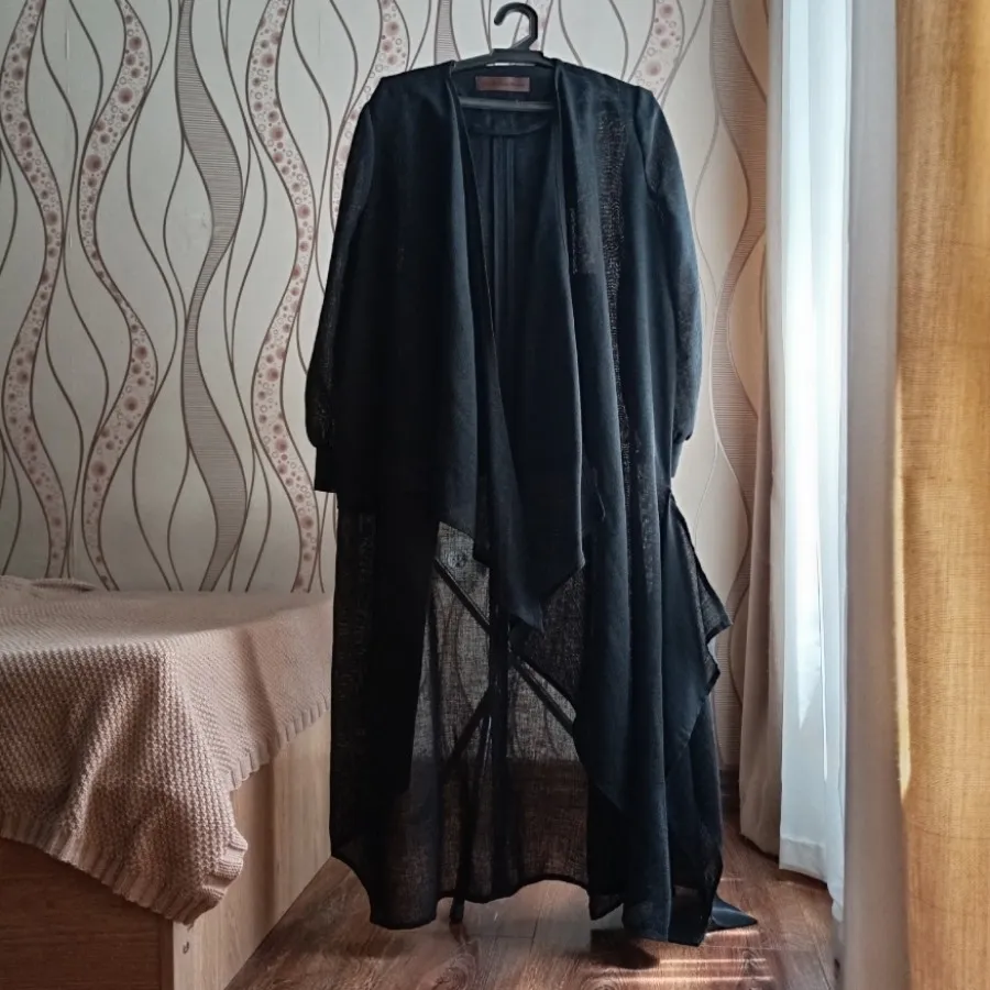 مانتو لینن شیشه ای