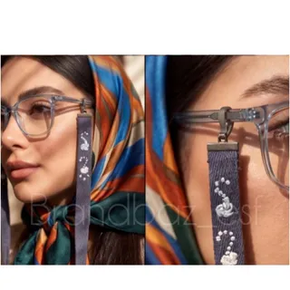 بندعینک گلدوزی شده