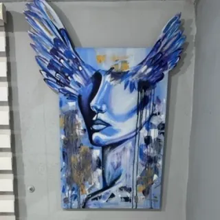 تابلو نقاشی فرشته
