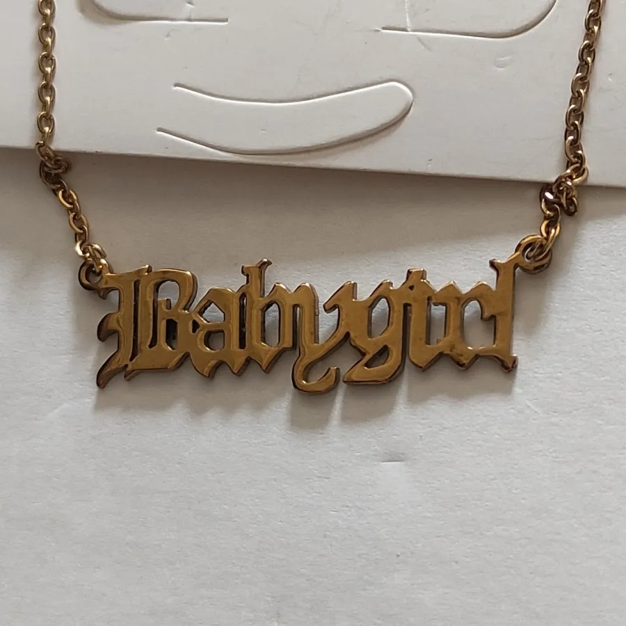گردنبند BABY girl,استیل