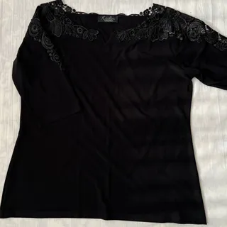 بلوز زنانه گیپور دار