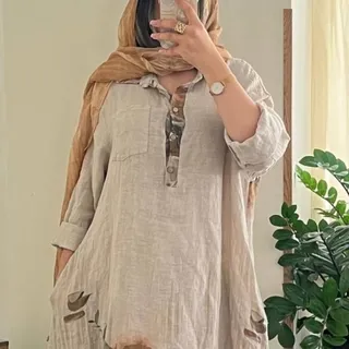 پیراهن لینن ایتالیایی