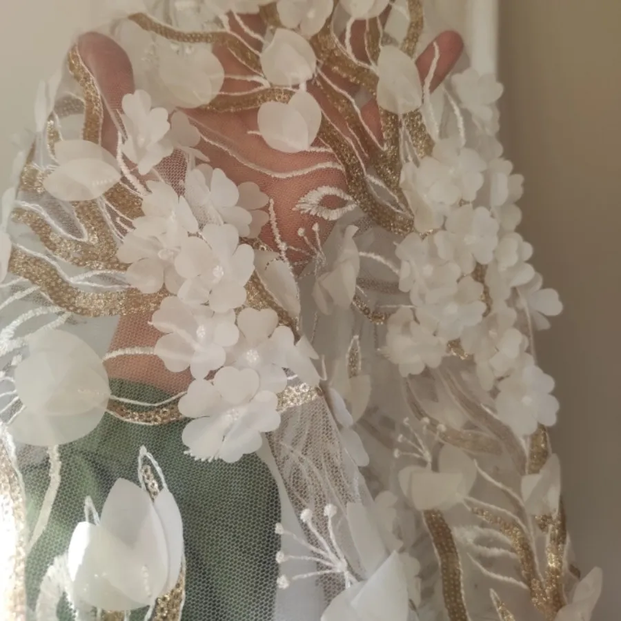 شال سفید عروس