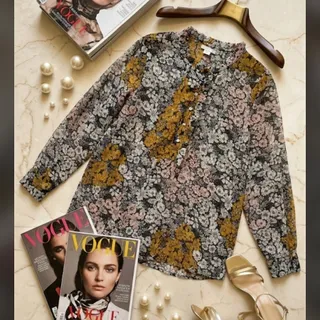 شومیز حریر ترک برند H&M