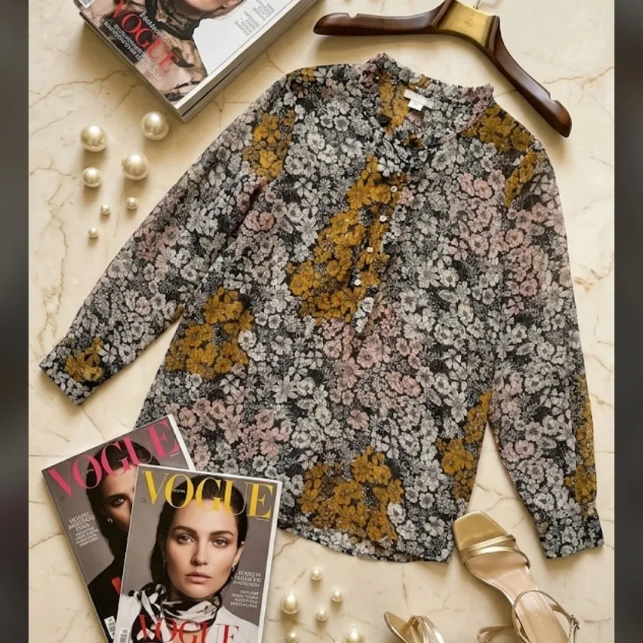 شومیز حریر ترک برند H&M